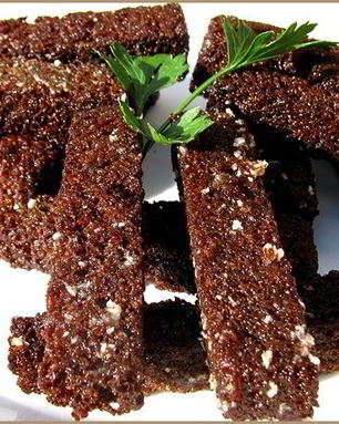 Гренки в микроволновке