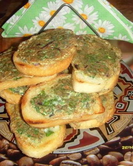 Рецепт гренков