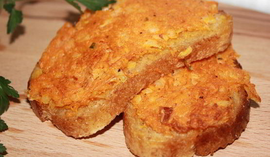 морковные гренки