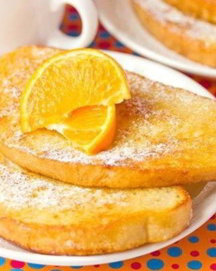 Рецепт сладких гренков из батона