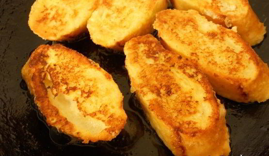 сладкие гренки на завтрак