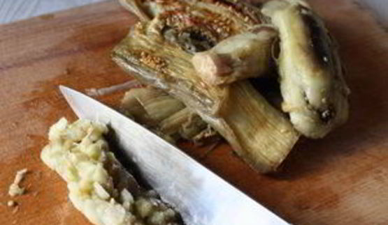 баклажанная икра с яблоками