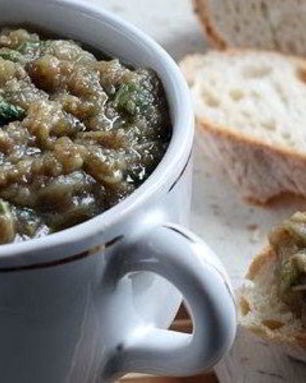 Быстрая баклажанная икра