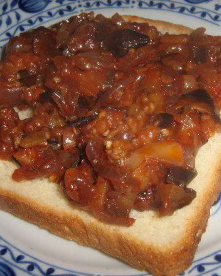 Рецепт быстрой икры из баклажанов