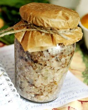 Грибная икра из маслят