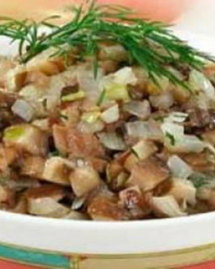 Рецепт грибной икры с овощами