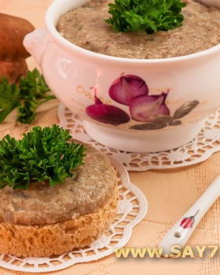 Рецепт грибной икры
