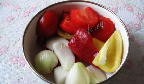 икра из баклажанов и перца по-донецки