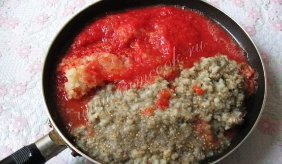 икра из баклажанов и перца по-донецки