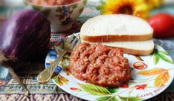 икра из баклажанов и перца по-донецки