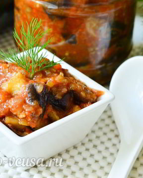 Икра из баклажанов в мультиварке