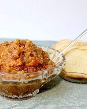 Икра из печеных баклажанов