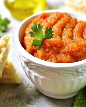 Икра из печеных овощей на зиму