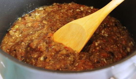 икра из печеных овощей