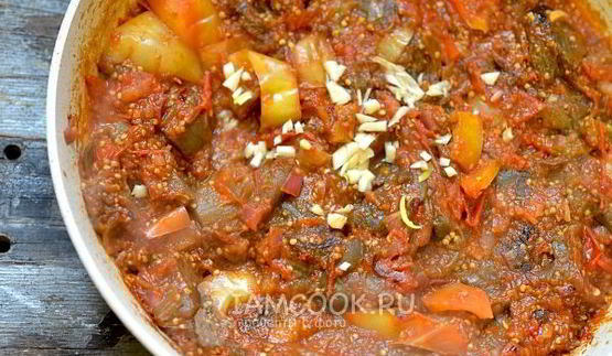 икра из замороженных овощей