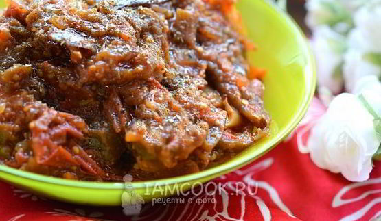 икра из замороженных овощей