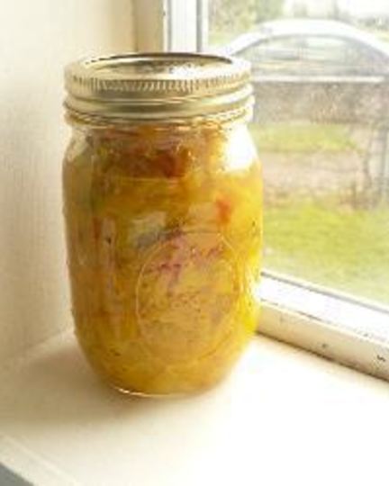 Рецепт икры-релиша из кабачков, лука и сладкого перца