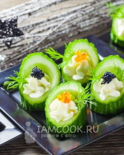 Рецепт икры с огурцами