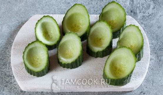 икра с огурцами