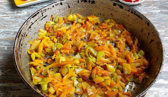 кабачковая икра из замороженных овощей