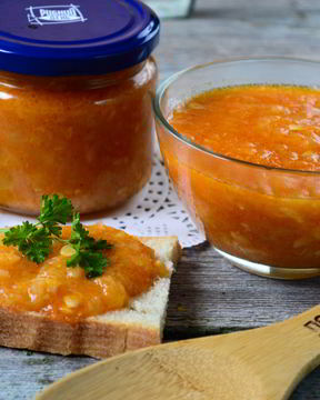 Кабачковая икра с майонезом на зиму