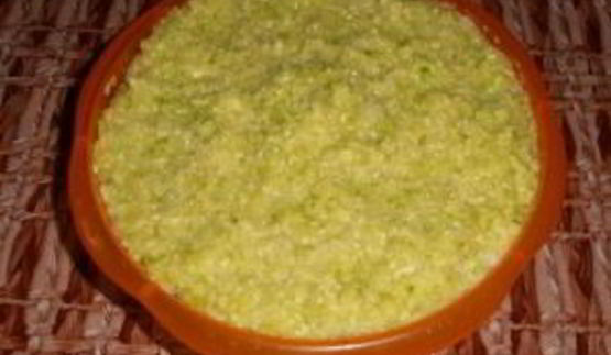 кабачковая икра с соусом