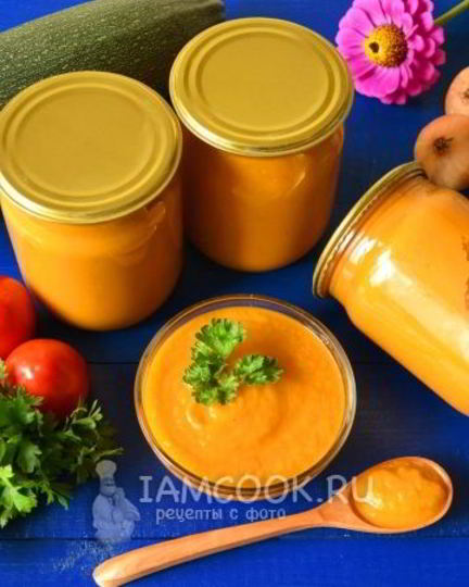 Рецепт кабачковой икры в рукаве для запекания