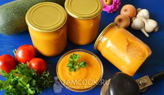 кабачковая икра в рукаве для запекания