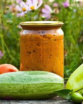 Классическая кабачковая икра на зиму