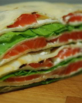 Блинные канапе