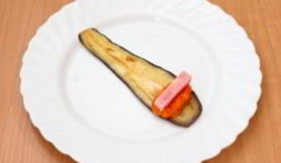 канапе из баклажанов