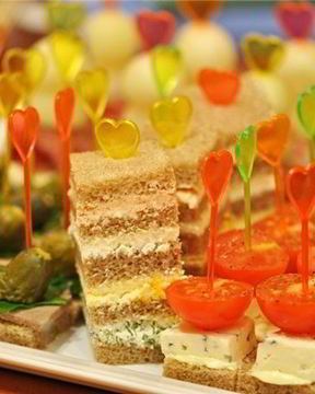 Канапе на день рождения