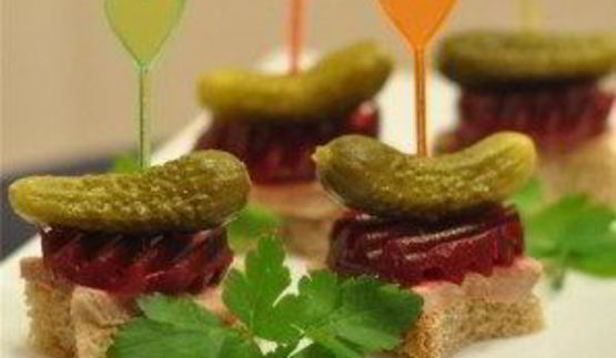 канапе на день рождения