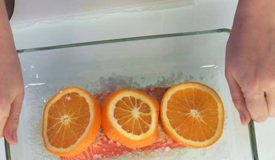 канапе с форелью