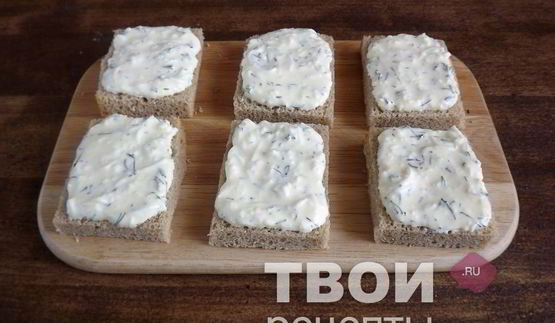 канапе с редиской