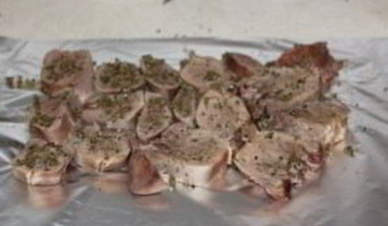 канапе с языком