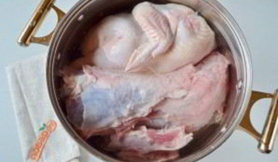 домашний холодец из говядины и курицы