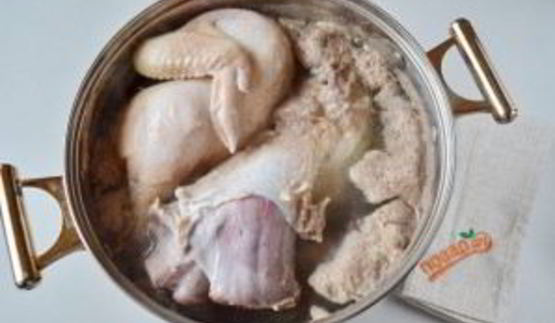 домашний холодец из говядины и курицы