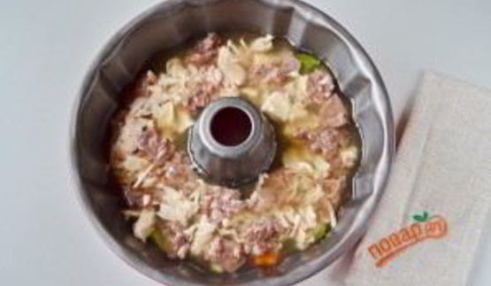 домашний холодец из говядины и курицы