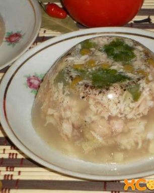 Домашний холодец из свинины