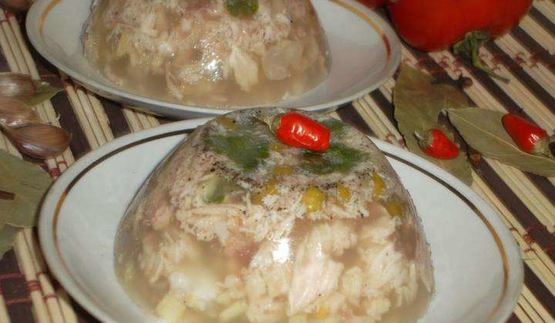 домашний холодец из свинины