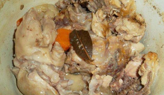 домашний холодец из свинины