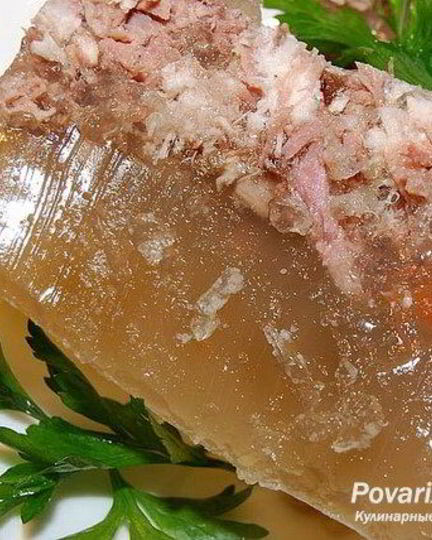 Рецепт холодца домашнего