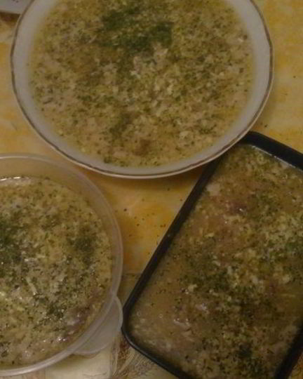 Рецепт холодца из говядины в мультиварке