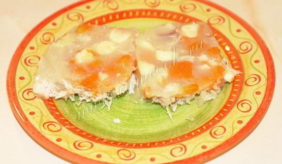 холодец из куриных ножек без желатина