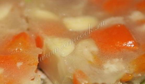 холодец из куриных ножек без желатина