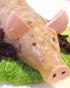 Холодец из курицы в бутылке