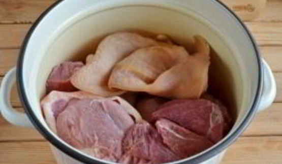 холодец из свинины и говядины