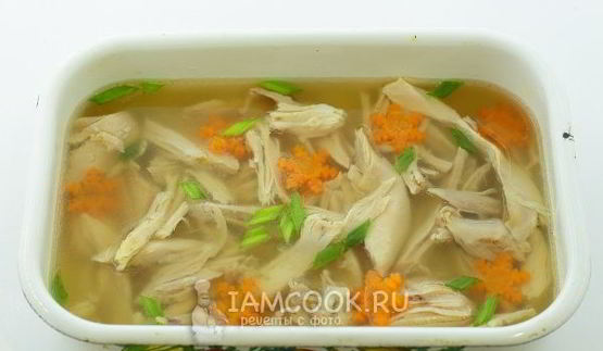 холодец из свиных ножек и курицы