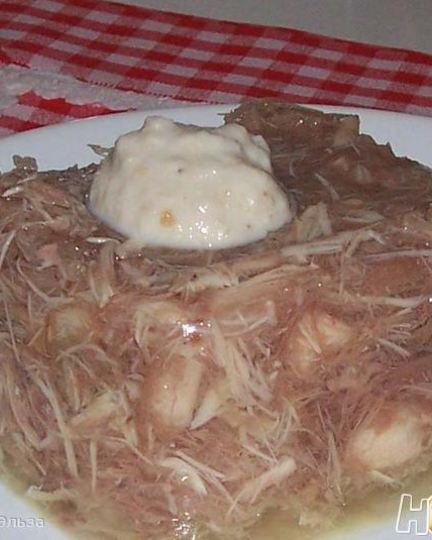 Рецепт холодца птичий